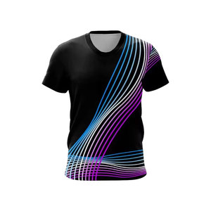 เสื้อยืดผู้ชายแขนสั้นพิมพ์ลายตามสั่ง สไตล์สตรีทแวร์ พิมพ์โลโก้ได้ - Product Image 1