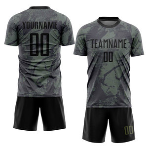 Blue White Black Sublimation <b>Soccer</b> Uniform Jersey Full Customize <b>Soccer</b> Uniform Football Shirts Premium Breathable Athletic - Product Image 6