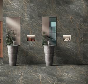 Carrelage mural extérieur en porcelaine pleine masse, effet lumière douce, pour salle de bain et hall, aspect brique, plusieurs designs disponibles - 600x1200mm pour votre maison - Product Image 5