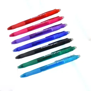 Penna cancellabile da disegno colorato creativo con gomma liscia da scrivere 8 colori penna a inchiostro neutro penna gel cancellabile - Product Image 1