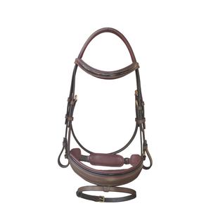 Top Qualitiy Dressage Bridle with Crank Noseband Customize Bridle with Soft <b>Padding</b> and <b>Smart</b> Dressage Nose Band in Cheap Price - Product Image 1