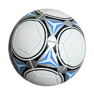 Ballon de football en PU laminé taille 5 avec broderie, logo personnalisé, entraînement, match, OEM, vente en gros, fabricant BLACK RACING GEAR - Product Image 1
