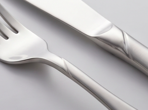 Juego de Cubiertos Minimalistas de Acero Inoxidable, Acabado Espejo, Resistentes al Óxido, Cubertería para Mesa de Boda, Tenedor, Cuchillo, Cuchara - Product Image 2
