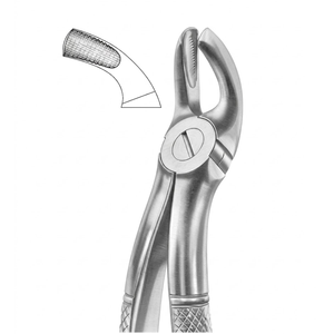 Pinzas de Extracción Fig. 19 molares del tercer tramo superior (patrón inglés) |   Acero Inoxidable de Primera Calidad - Product Image 3