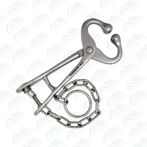 Anneau nasal pour bovins, buffles, conforme aux normes de sécurité, support nasal de haute qualité, instruments chirurgicaux vétérinaires, manuel, en acier - Product Image 4
