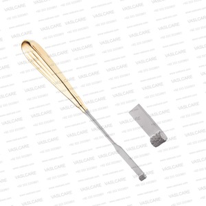 Raspador Nasal Webster Glabella Onyx 8-1/2 pouces (21,5 cm) à granulométrie grossière, instrument chirurgical pour la rhinoplastie et la sculpture osseuse nasale par Vaslcare - Product Image 5