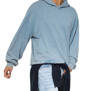 ชุดวอร์มผู้ชายแบบมีฮู้ด ผูกเชือก ระบายอากาศได้ดี สีพื้น สปอร์ต 100% โพลีเอสเตอร์ รับผลิตตามแบบ (OEM) ขายส่ง - Product Image 4