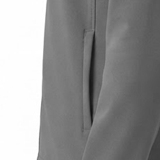 Veste polaire grise pour homme, fermeture éclair intégrale, col montant, coupe-vent, vêtement d'extérieur décontracté, coupe régulière, polyester, OEM ODM, marque privée - Product Image 6