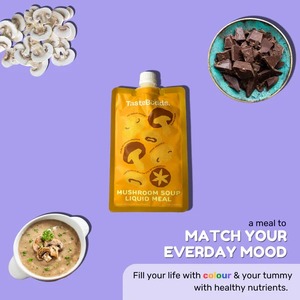 5แพ็ค15วินาทีสำหรับซุปสำเร็จรูปอาหารทดแทนเขย่าผงของเหลวซุปเห็ดสะดวกห่อ - Product Image 2