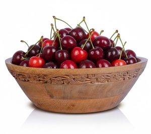 Bol de service de luxe en laiton avec poignée florale, bol à fruits en métal martelé, centre de table pour la décoration intérieure et la salle à manger - Product Image 4