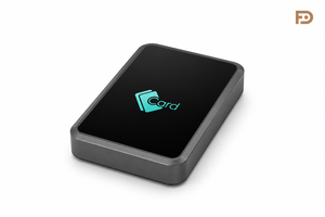 Lecteur de contrôle d'accès Fox Domotics FDACR-03, lecteur d'accès intelligent RFID pour systèmes d'entrée et de sécurité - Product Image 2