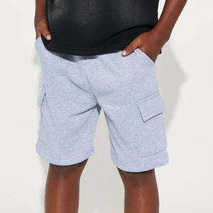 Pantalones cortos de mezclilla para niños, estilo relajado y moderno, con tacto suave y cintura ajustable, ideales para movimiento activo. - Product Image 4