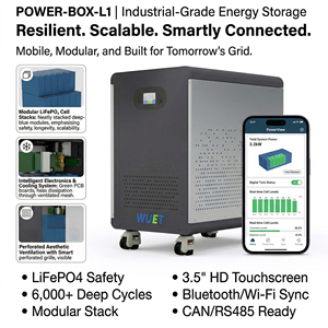 Sistema Híbrido de Almacenamiento de Energía para Toda la Casa con Batería de 48KWH LiFePO4 para <span class=keywords><strong>Alivio</strong></span> de Presión Solar y de Red - Product Image 1