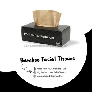 กระดาษเช็ดหน้าแบบพิมพ์ลายความร้อน 2 ชั้น ผลิตจากเยื่อไผ่ บรรจุ 100 แผ่น แบบกล่องนุ่ม สำหรับใช้ในบ้าน รุ่น FT-1 คุณภาพเชื่อถือได้ ขายส่ง - Product Image 6