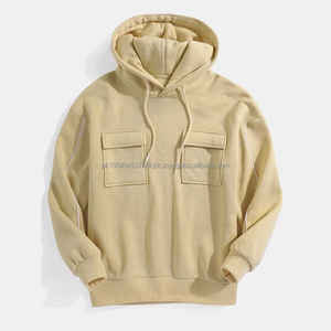 Pull à capuche coupe ajustée de meilleure qualité pour hommes Taille personnalisable Street Wear Design Made 400 Grammes Tissu polaire avec fermeture éclair - Product Image 1