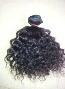 Extensions de cheveux bouclés 100% Remy indiennes, double trame, 100g - Product Image 2