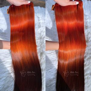 Extensiones de Cabello Remy Vietnamita 100% Puro, Doble Trama, Premium, Sedoso, Liso, con Cutícula Alineada, 100g, Tendencia Actual - Product Image 6