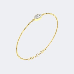 925 Sterling <b>Silver</b> Oval Shape Lab Grown Diamond <b>Bracelet</b> Women Luxury 0.50CTW Certified EF Color VS VVS Purity <b>Bangle</b> Jewelry - Product Image 5