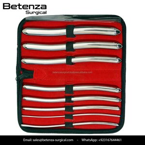 ชุดเครื่องมือขยายปากมดลูกเฮการ์ พรีเมียม 8 ชิ้น ขนาด 7.5 นิ้ว ปลายสองด้าน ทำจากสแตนเลสสตีล - Product Image 2