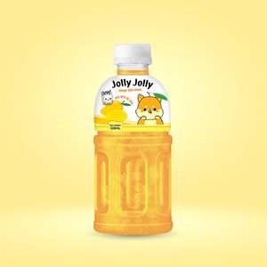 Jolly Jolly Bebida de Jugo de Frutas con Nata de Coco en Botella PET de 320 ml, Múltiples Sabores, OEM ODM, Bebida de Vietnam - Product Image 4