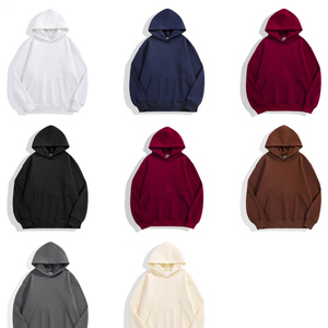 Sudadera con Capucha para Hombre, Diseño Color Block, Informal, con Cordón Ajustable, 100% Algodón Felpa, para Invierno - Product Image 6
