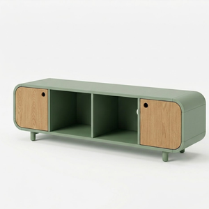 Selling Living Room <b>Cabinets</b> Made Of Solid Wood With A Smooth Finish And A Modern Minimalist Design - Product Image 1