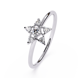 Bijoux Loista avec diamant cultivé en laboratoire certifié IGI Gia, bague en diamant CVD, bagues en diamant véritable pour femmes - Product Image 2