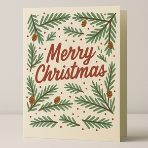 Support de carte de voeux personnalisable avec estampage pour Noël, anniversaire et nouvel an - Product Image 6