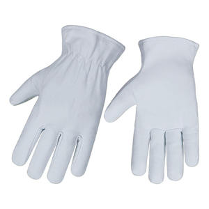 Sunny Gloves Sheepskin Leather Safety Gloves Touchscreen Elastic Cuff Cotton Lining-8 oz Thickness Latex-free-Protective Driver - Product Image 4