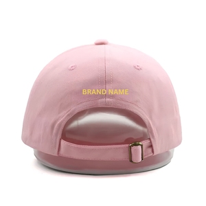 Customized 3D Embroidery Performance Golf <b>Hat</b> 6-Panel Baseball <b>Cap</b> With Breathable Lightweight Material Metal Buckle Closure OEM - Product Image 4
