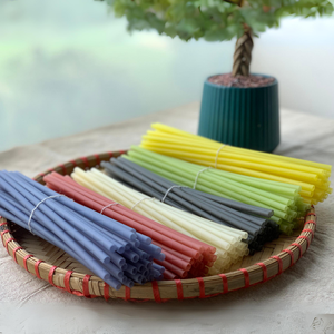 Pajitas de arroz desarrolladas para uso familiar y doméstico, que ofrecen una opción segura y fácil para beber en el día a día. - Product Image 4