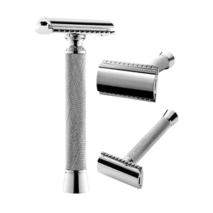 Rasoir de sécurité à double tranchant King C G-illette pour homme, outil de rasage classique de qualité supérieure avec 5 lames de rechange à double tranchant de précision - Product Image 6