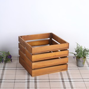 ลังไม้ตะกร้าพับได้ ชุดลังไม้เก็บผลไม้ 3 ใบ ราคาดี ลังไม้ - Product Image 6