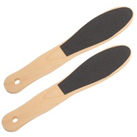 Râpe à pieds en bois de qualité supérieure pour éliminer les callosités et les peaux mortes, l'outil de pédicure idéal pour des pieds lisses et doux, à usage domestique et professionnel