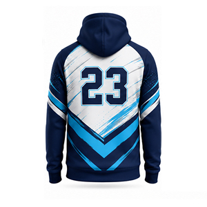 ผู้ผลิต OEM เสื้อฮู้ดดี้กีฬาแบบซับลิเมชั่นสำหรับผู้ชาย พิมพ์ลายตามสั่ง เสื้อผ้ากีฬาสำหรับฝึกซ้อมในยิม เสื้อทีมเวียร์แบบสวมหัว มีฮู้ด สั่งทำได้ - Product Image 4