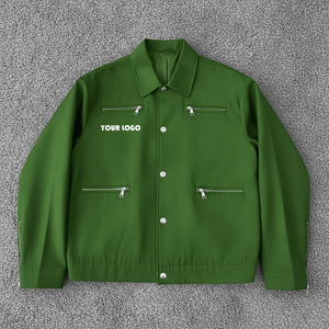 OEM Custom 100% Wool Varsity <b>Jacket</b> for <b>Men</b> Adults and Youth Plus Size <b>Jacket</b> with Embroidered Design Leather Sleeves <b>Jackets</b> - Product Image 4