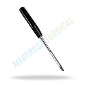 Gouge de Extracción de 250 mm, Instrumento Quirúrgico Neuroespinal para Extracción de Injertos Óseos y Procedimientos de Fusión Espinal - Product Image 3