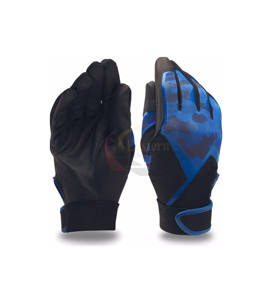Gants de frappe de baseball professionnels personnalisés de haute qualité pour hommes, gants de baseball en cuir de haute qualité, gants de fielding personnalisés - Product Image 1