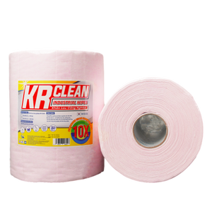 ผ้าเช็ดทำความสะอาดอุตสาหกรรมสีขาวสำหรับห้องคลีนรูม Krclean OEM ODM ผลิตจากโรงงานในเวียดนาม เป็นมิตรต่อสิ่งแวดล้อม ผลิตจากผ้าไม่ถักทอ สำหรับทำความสะอาดเฟอร์นิเจอร์ ขนาด 30x30 ซม. - Product Image 1