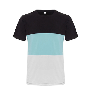 T-shirt Homme Personnalisé à 3 Nuances de Couleurs, Coton Premium, Coupe Décontractée, Usage Quotidien et Week-end, Fournisseur d'Usine OEM ODM - Product Image 5