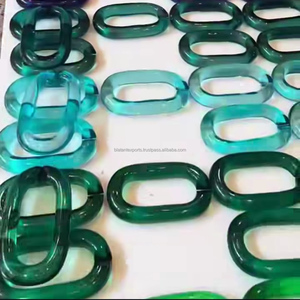 Eslabones de Cadena de Resina Transparente Coloridos para Decoración de Paredes, Proyectos de Bricolaje, Separador de Ambientes Moderno y Ecológico, HECHO POR BE - Product Image 6