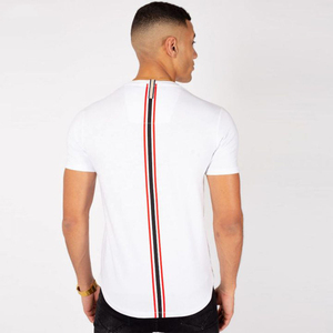 T-shirt décontracté en jersey sublimé, 100% polyester, tissu à séchage rapide, 180g, impression personnalisée, manches courtes - Product Image 3