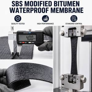 Membrane d'étanchéité bitumineuse <span class=keywords><strong>SBS</strong></span> modifiée, épaisseur 3mm 4mm 5mm, à souder au chalumeau, directement de l'usine - Product Image 1