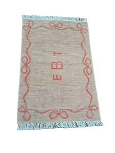 Alfombras de lana anudadas a mano de alta antigüedad de grado Premium, alfombra antideslizante multicolor, Alfombra tejida abstracta para rezar, juego para el hogar - Product Image 5