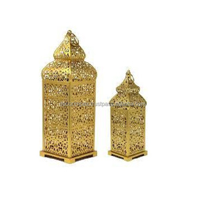 Stylish Unique Handicraft Decorative <b>Lantern</b> <b>Set</b> of 3 Metal Moroccan <b>Lanterns</b> for Christmas Decorations Indoor Decoration - Product Image 3