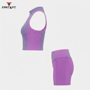 Soutien-gorge de yoga personnalisé de haute qualité 100% coton, ensemble soutien-gorge et short pour femmes grandes tailles, fabriqué au Pakistan - Product Image 6