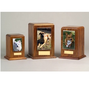 กรอบรูปไม้ที่ระลึกสัตว์เลี้ยงโกศที่ระลึกชิงชันโกศ - Product Image 1