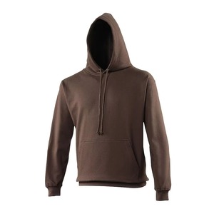 Sweat-shirt à capuche jaune pour homme, coupe classique, en molleton de coton, pull décontracté avec poche, vêtement d'automne - Product Image 4