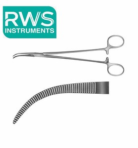 Pinzas de Ligadura para Disección RWS Instruments Overholt Martin de Acero Inoxidable, Manuales, con Patrones Delicados, Certificación CE ISO13485 - Product Image 1