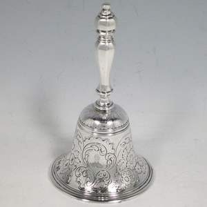 Campana de Mano de Latón con Acabado Brillante para Servicio de Mesa en Restaurantes, Herramienta Decorativa para Llamada y Atención al Cliente - Product Image 3